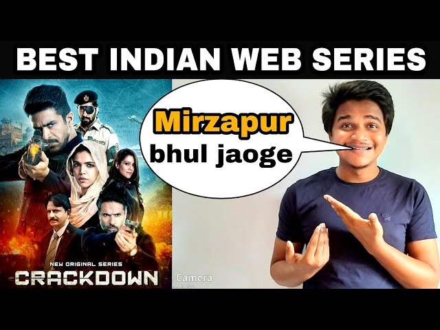 Crackdown Web Series review by Suraj Kumar | Voot select |