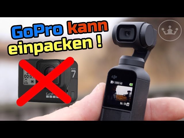 🔴 DJI OSMO POCKET  "das Ende für GoPro "  👀
