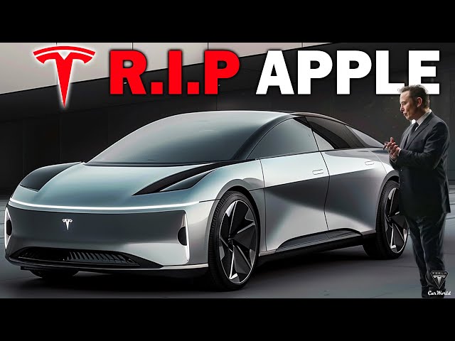 Elon Musk Unveiled The truth about Tesla Robotaxi NV9X and Why Apple Car Titan Project Failed?