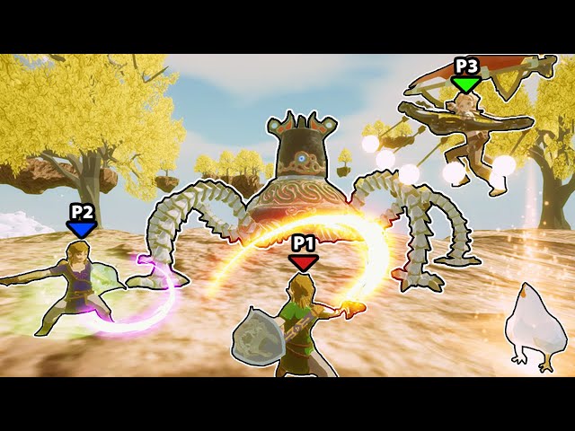 I Made The Legend Of Zelda, But It's Multiplayer