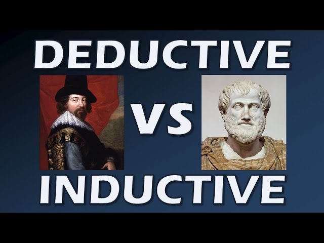 Deductive and Inductive Reasoning (Bacon vs Aristotle - Scientific Revolution)