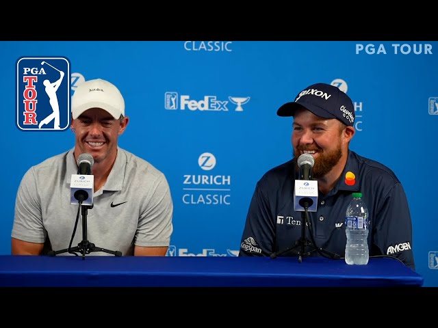McIlroy and Lowry's full press conference ahead of Zurich Classic