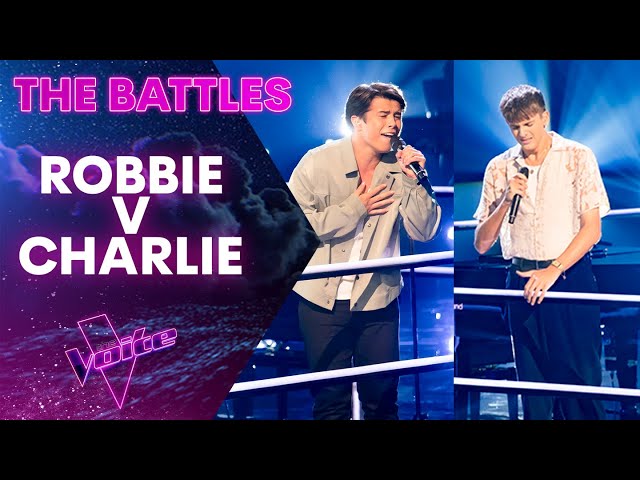 Robbie V Charlie: Snow Patrol's 'Chasing Cars' | The Battles | The Voice Australia