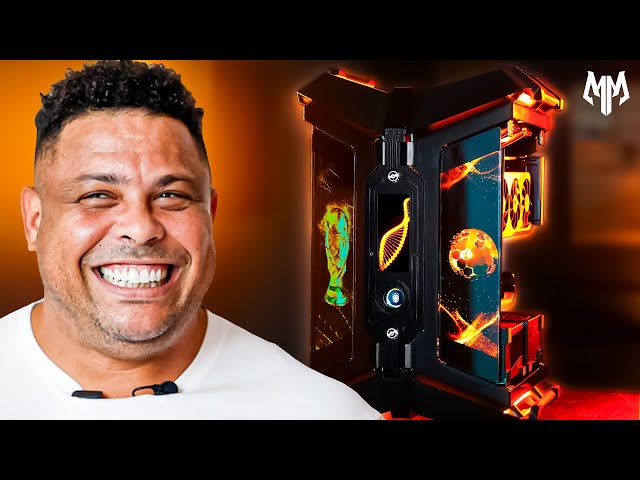 RONALDO PHENOMENON'S NEW CUSTOM GAMING PC | MACHINE MAKERS (FINAL)