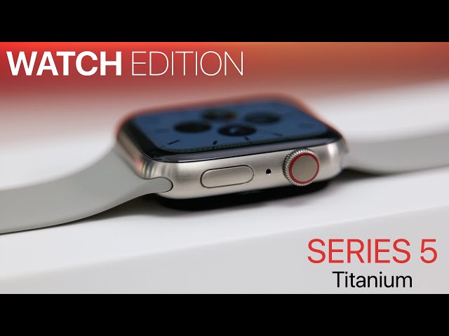Apple Watch Series 5 Edition Titanium - Unboxing and First Look