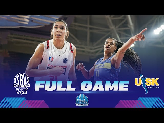 SEMI-FINALS: Villeneuve d'Ascq LM v ZVVZ USK Praha | Full Basketball Game | EuroLeague Women 2023-24