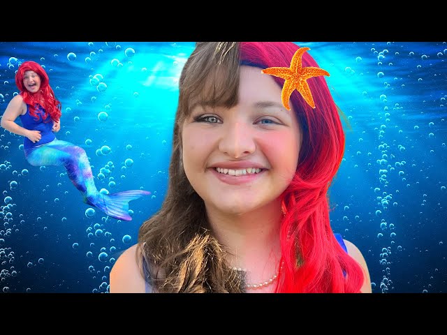 Watch Me Turn Into The Little Mermaid In Real Life! You Won't Believe How Hilarious It Is!