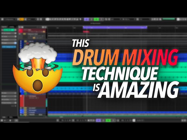 This FREE Drum MIXING TECHNIQUE is just AMAZING
