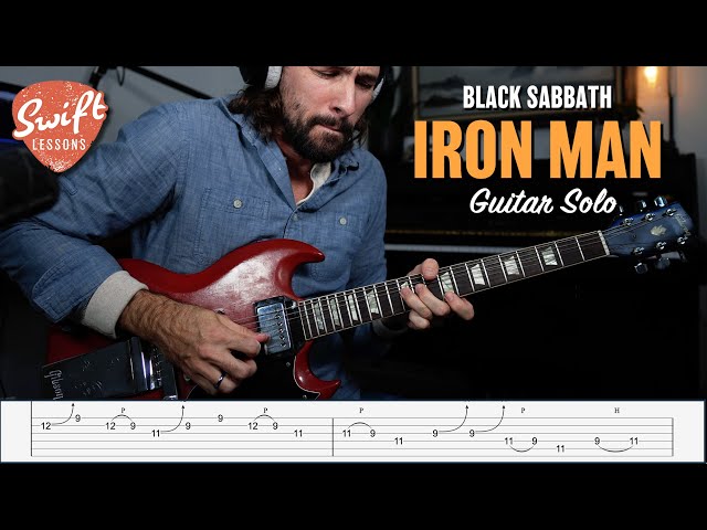 Black Sabbath "Iron Man" Guitar Solo Lesson + Tabs!