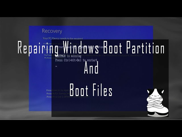 Repairing Windows Boot Partition and Boot Files | [Resolved] bootrec fixboot access denied
