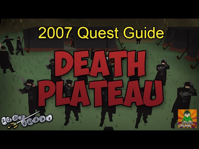 Runescape 2007 Death Plateau Quest Guide
