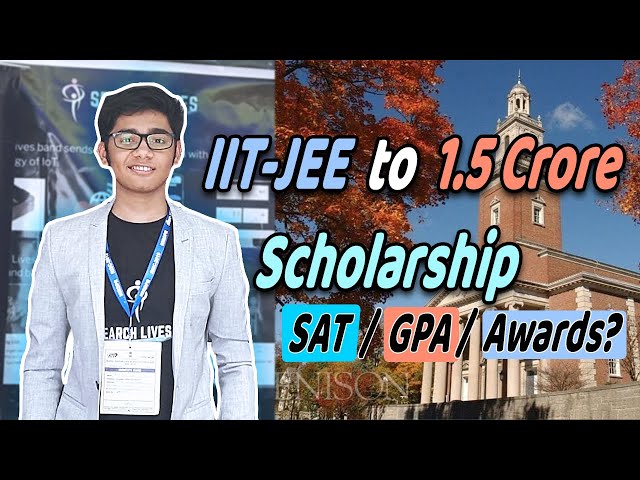 Most Inspiring IIT-JEE to 1.5 Crore Scholarship Journey! Denison University