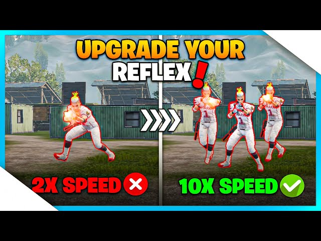 WHY YOUR REFLEX IS NOT FAST LIKE COMPETITIVE PRO'S | PUBG MOILE/BGMI TIPS & TRICKS