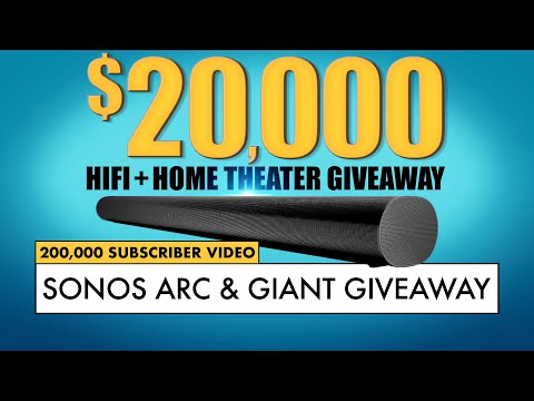 EPIC Sonos Arc Review + 200000 SUBS $20,000 HiFi Home Theater GIVEAWAY