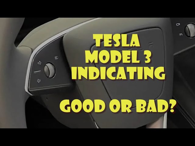 Buying a Tesla Model 3 Highland 2024? Indicators are now buttons, will you have issues? (UK content)