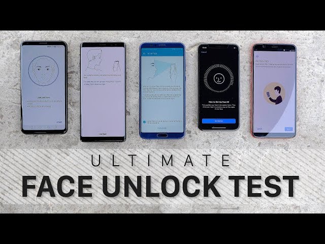 The Ultimate Face Unlock Test!