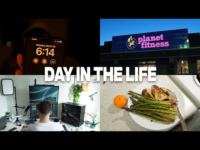 Day in the life- pursuing FULLTIME content creation