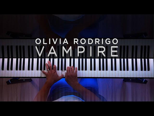 Olivia Rodrigo - vampire (The Theorist Piano Cover)