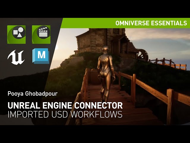 Unreal Engine Imported USD Workflows with Omniverse USD Composer and Machinima