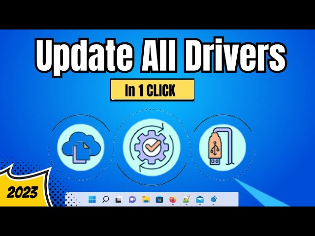 UPDATE All Outdated & Missing Drivers in ONE Click (Windows 10/11) FREE