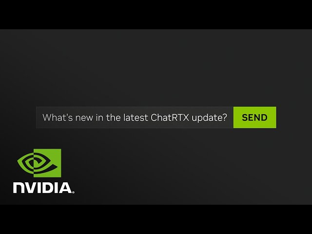 ChatRTX Update: New Models & Features (Voice & Image Data Support)