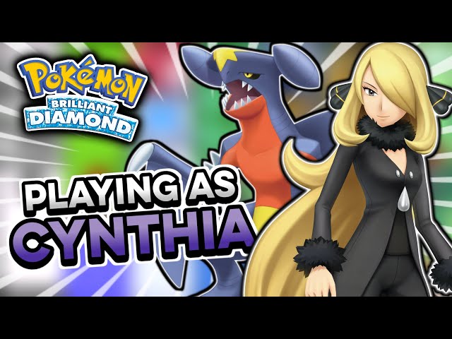 Can You Beat Pokemon Brilliant Diamond playing as Cynthia?