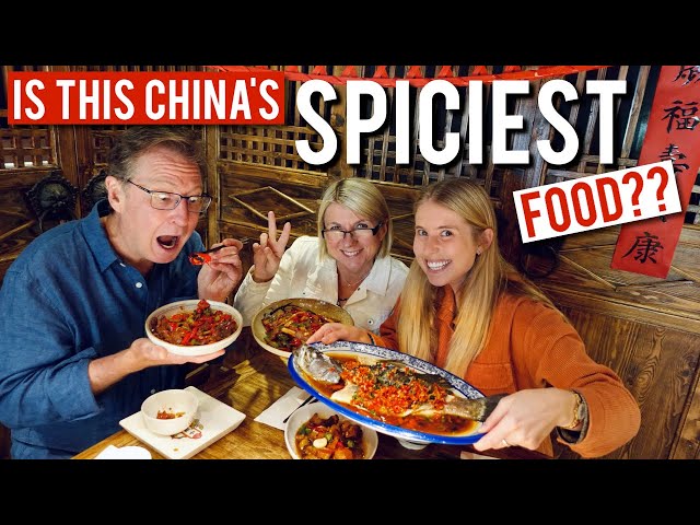 We tried the infamously spicy HUNAN FOOD 湘菜 ..... RIP digestive system