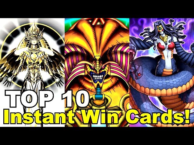 TOP 10: Instant Win Yugioh Cards!