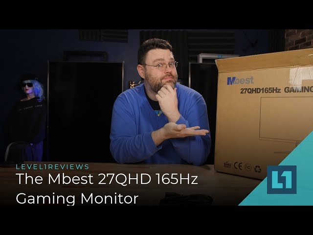 Checking Out The Mbest 27QHD 165Hz 1440p Gaming Monitor
