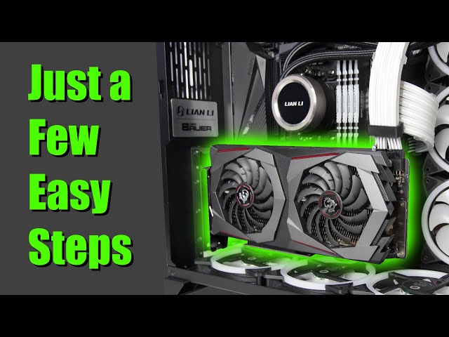 How to Install a Vertical GPU (Lian Li 011 Dynamic)