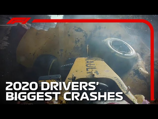 Every 2020 F1 Drivers' Biggest Crash