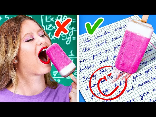 WOW! Genius And Weird School Hacks To Cheat Your Friends And Teacher!