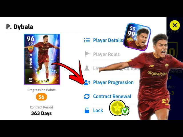 Dybala Max Rating Upgrade in eFootball 2023 Mobile | 5 Star Nominating Contract | Dybala Max Rating