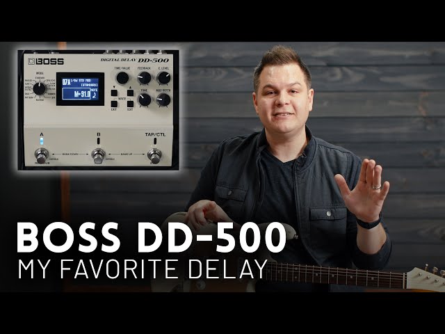 The BOSS DD-500 - My favorite delay pedal // DD-500 Delay Pack (25 dialed in delays)