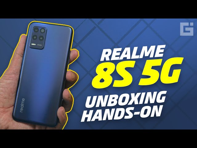 Realme 8s 5G Unboxing, Hands-on, BGMI Gaming FPS, Feature Overview & Benchmarks | Universe Blue