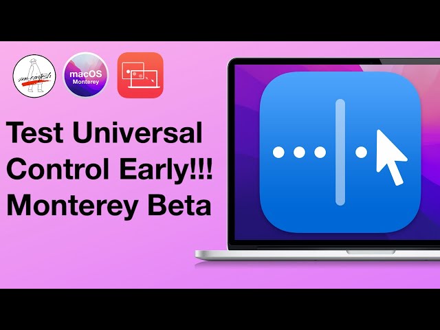 Enable Universal Control Early! [Mac Only] with 3 Macs (iPadOS not ready yet) How to & DEMO