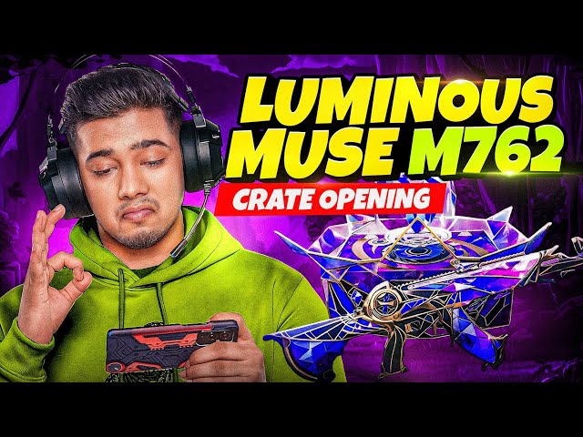 60,000 UC NEW M762 CRATE OPENING | SCOUT IS LIVE w BGMI