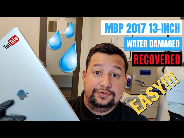MacBook Pro 2017 13-inch A1706 WATER DAMAGEEEED. Easy and simple process to fix it.