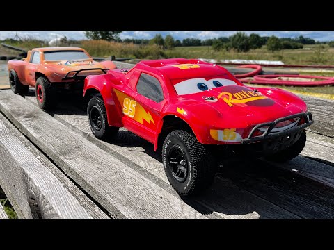 RC  Lightning McQueen Short Course Traxxas Slash Ultimate 4WD