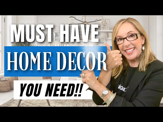 MUST HAVE HOME DECOR YOU NEED! (The "Bling" For Your Home)