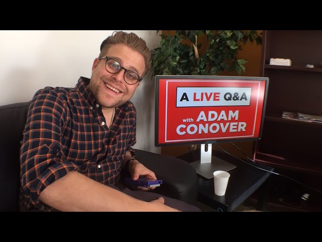 Adam Conover of Adam Ruins Everything Q&A LIVE!