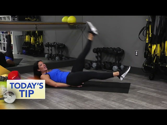 Fitness tip: Exercise to get rid of lower belly softness