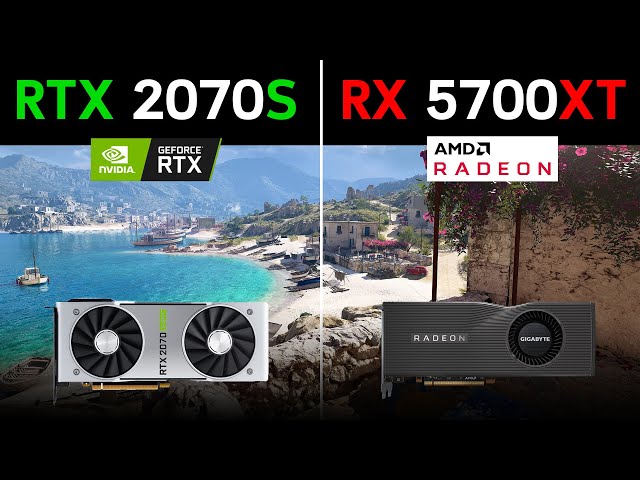 RTX 2070 Super vs RX 5700 XT | Latest driver , 2020 Update | Test in 6 Games
