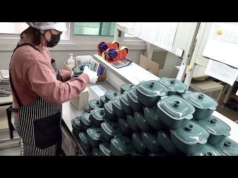 Amazing Process of Making Kitchenware with Silicone. Korea Cookware Factory