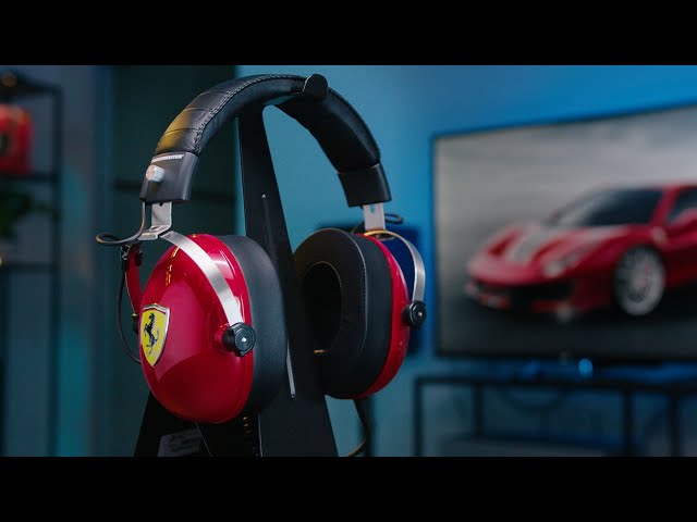 A Must-Have for Car Racing Games: Thrustmaster Ferrari Headphones