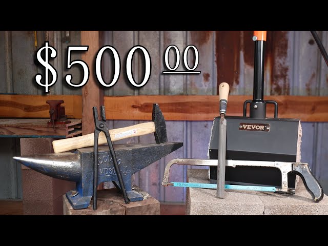 Affordable Blacksmithing - Budget friendly TOOLS