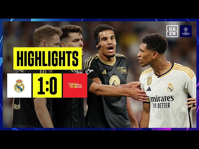 Real Madrid - Union Berlin | UEFA Champions League | DAZN Highlights