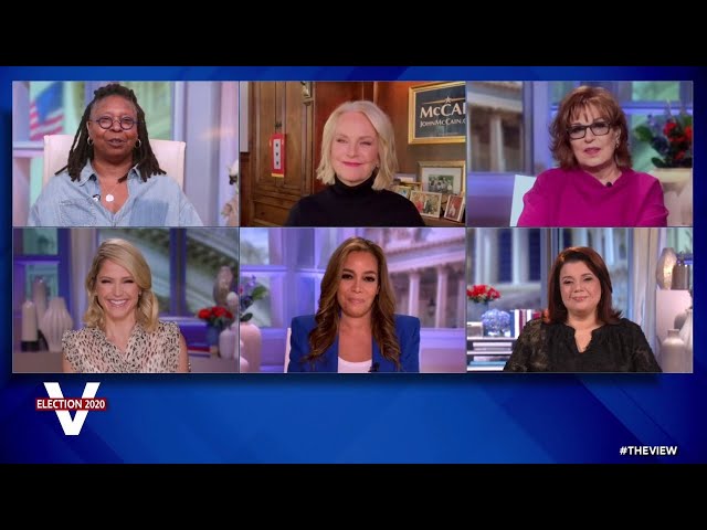 Cindy McCain Reacts to Kamala Harris' Historic Win for Women | The View