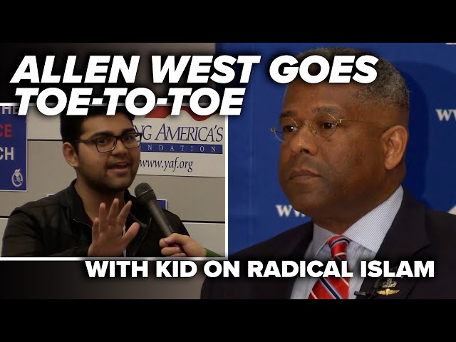 DENIAL & DISMISSAL: Allen West goes toe-to-toe with kid on radical Islam