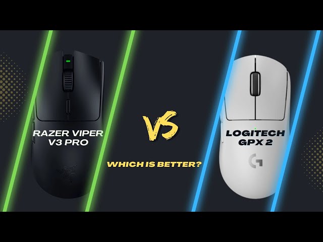 Razer Viper V3 Pro vs. Logitech GPX Superlight 2: Comparing the Best Gaming Mice